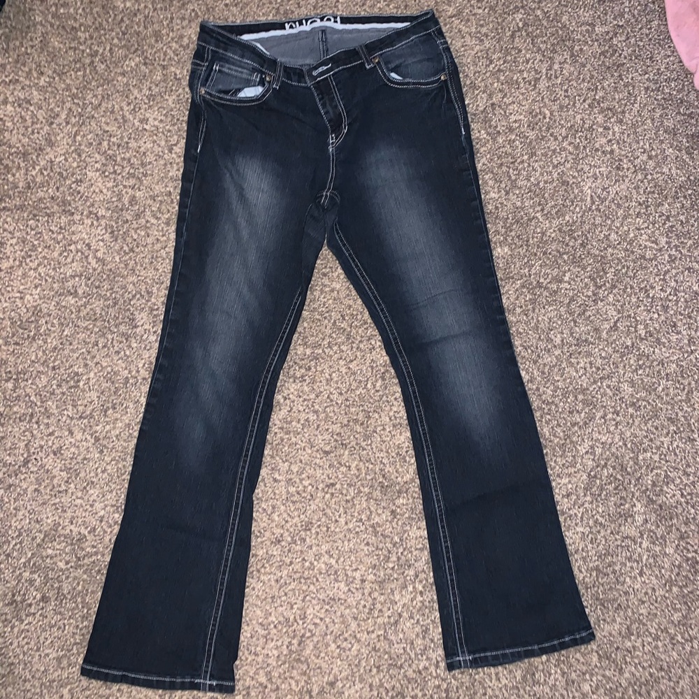 Rue21 mid rise boot cut jeans